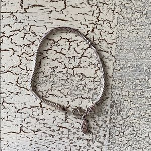 Authentic pandora clasp bracelet